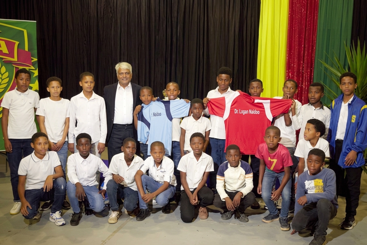 Larofa Makes History with First Sponsorship Program in Kariega with Dr Naidoo